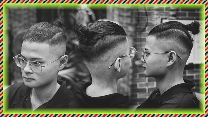 Kiểu Tóc top Knot cho nam